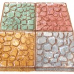 平版ブロックでお庭の雑草予防